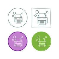 printer vector pictogram