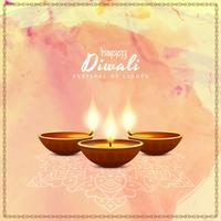 Abstracte Happy Diwali vector achtergrond