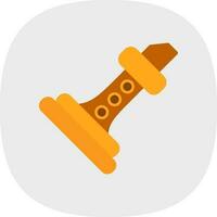 fluit vector icoon ontwerp