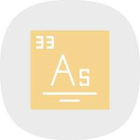 arseen- vector icoon ontwerp
