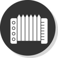 accordeon vector icoon ontwerp