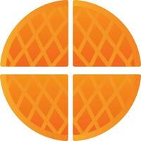 wafel vector icoon ontwerp