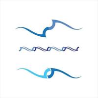 waterdruppel logo sjabloon vector water en golf pictogram vector abstract logo ontwerp waterdruppel en blauw
