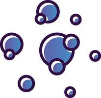 bubbels vector icoon ontwerp