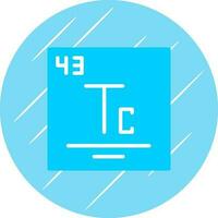 technetium vector icoon ontwerp