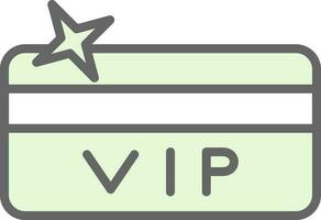 vip kaart vector icoon ontwerp