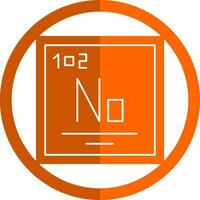 nobelium vector icoon ontwerp