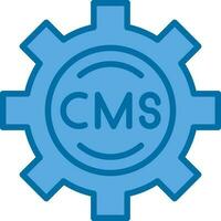 cms vector icoon ontwerp