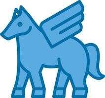 Pegasus vector icoon ontwerp