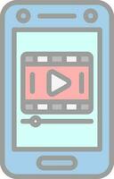 video vector icoon ontwerp