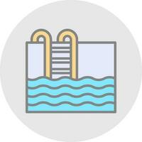 zwembad vector icoon ontwerp