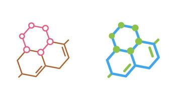 molecuul vector pictogram