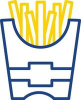 frites vector icoon ontwerp