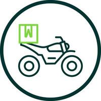motorcross vector icoon ontwerp
