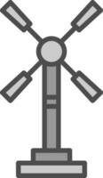 windmolen vector icoon ontwerp