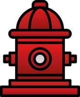 brand hydrant vector icoon ontwerp