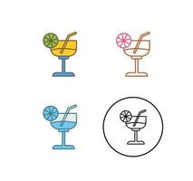 cocktail vector pictogram