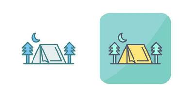 tent vector pictogram