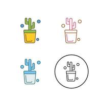 cactus vector pictogram