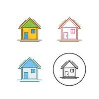 huis vector pictogram