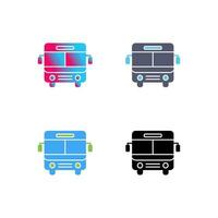 bus vector pictogram