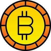 bitcoin vector icoon ontwerp