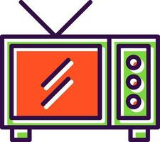 televisie vector icoon ontwerp