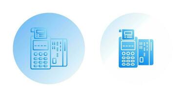 pos terminal vector icoon