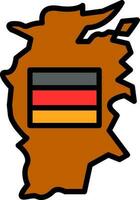 Duitsland vector icoon ontwerp