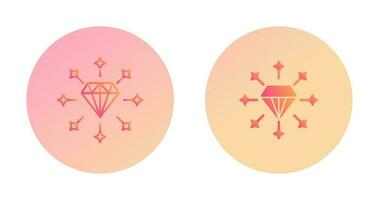 diamant vector pictogram