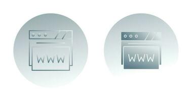 web browser vector icoon