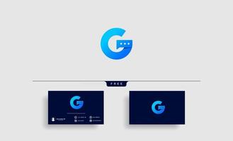letter g chat logo sjabloonontwerp vector