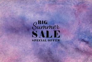 zomer verkoop aquarel handgeschilderde achtergrond textuur aquarel abstracte smaragd achtergrond horizontale sjabloon vector