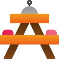 picknick tafel vector icoon ontwerp