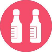 bier flessen vector icoon ontwerp