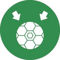 voetbal bal vector icoon ontwerp
