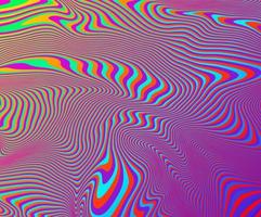 vector abstracte psychedelische achtergrond