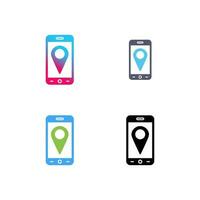 gps vector pictogram