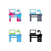 bureau vector pictogram