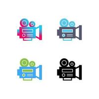 videocamera vector pictogram