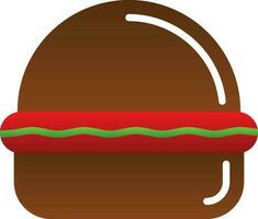 Hamburger vector icoon ontwerp