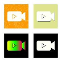 uniek video vector icoon