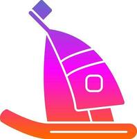 windsurfen vector icoon ontwerp