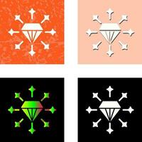 diamant vector pictogram