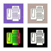 fax machine vector icoon