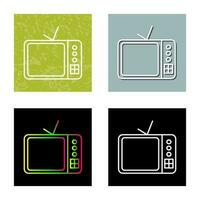 TV reeks vector icoon