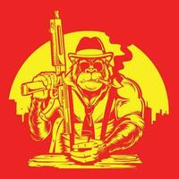 gorilla maffia vector