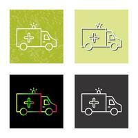 ambulance vector pictogram