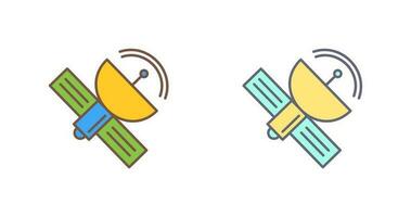 satelliet vector pictogram