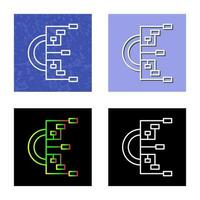 stroomdiagram vector pictogram